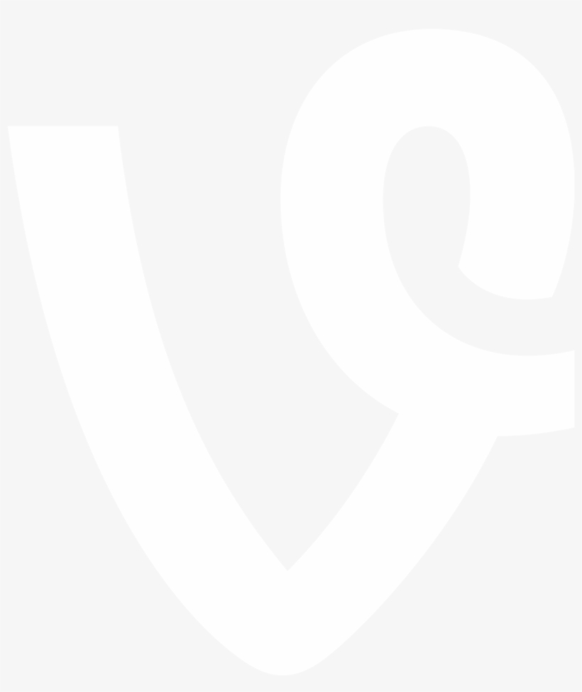 Source - - Vine Logo Png White, transparent png #2815434