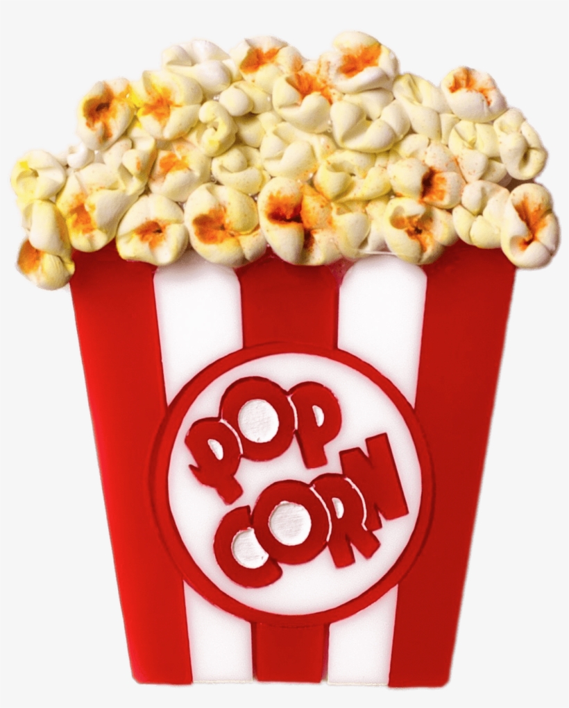Popcorn Brooch - Png Popcorn, transparent png #2815500
