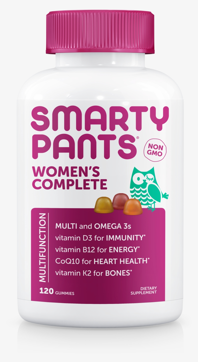 Smartypants Women's Complete Dietary Supplement Gummies, - Smartypants Vitamins Womens Complete 180 Gummies, transparent png #2815678