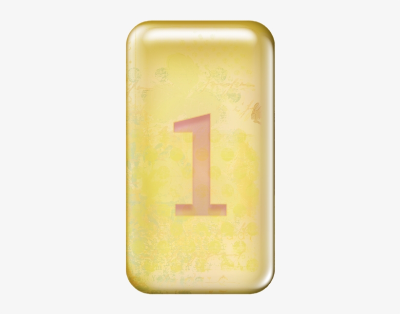 Vjs Cherishtheday Alpha N 01 - Number, transparent png #2816001