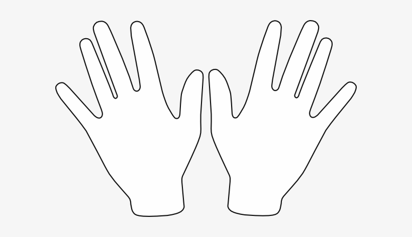 Hand Clipart Two Hand - Two Hands Up Clip Art, transparent png #2816003