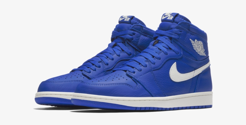 Air Jordan 1 Retro High Og 'hyper Royal' - Jordan 1 Hyper Royal, transparent png #2816034