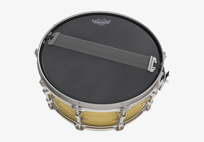 Ambassador® Black Suede™ Snare Side Image - Remo Ebony Ambassador Snare, transparent png #2816038