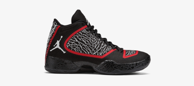 Air Jordan Xx9 Og Black / White Gym Red - Jordan 29 - Free Transparent ...