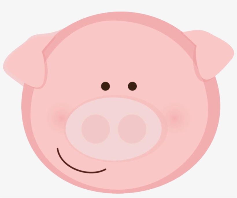 Pig Face Clipart - Clip Art, transparent png #2816705