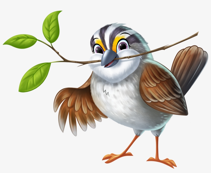 Flutter The Sparrow - Time Lab Vbs Animals, transparent png #2816735