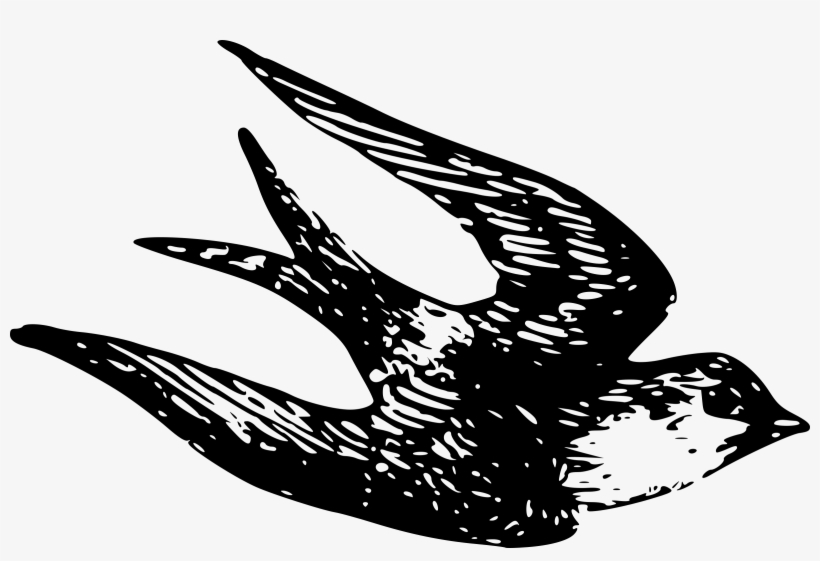 Sparrow Clipart Vintage - Sparrow Art, transparent png #2816876