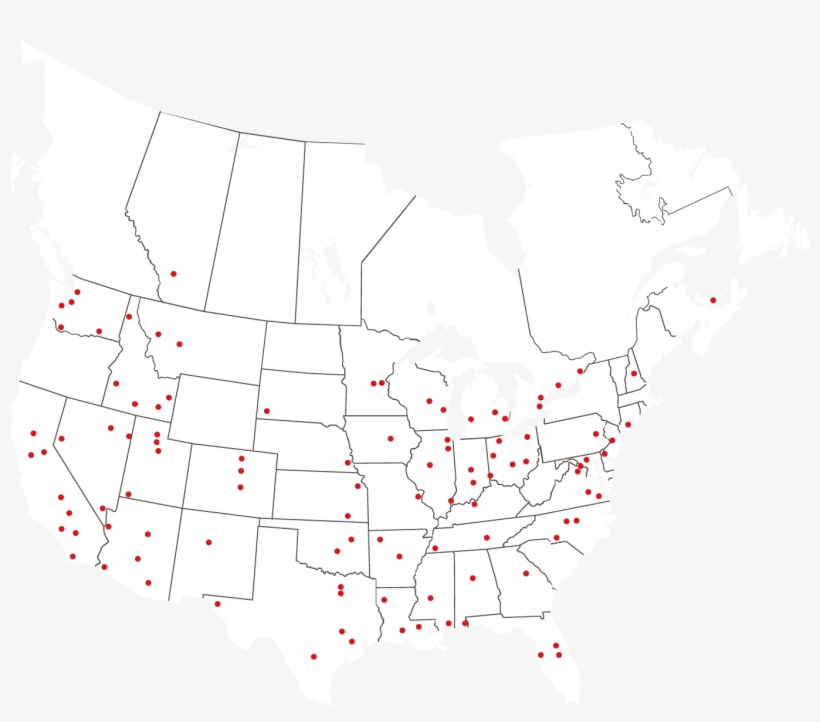 Yesco Locations Nationwide - Nirsa Region Vi, transparent png #2816901