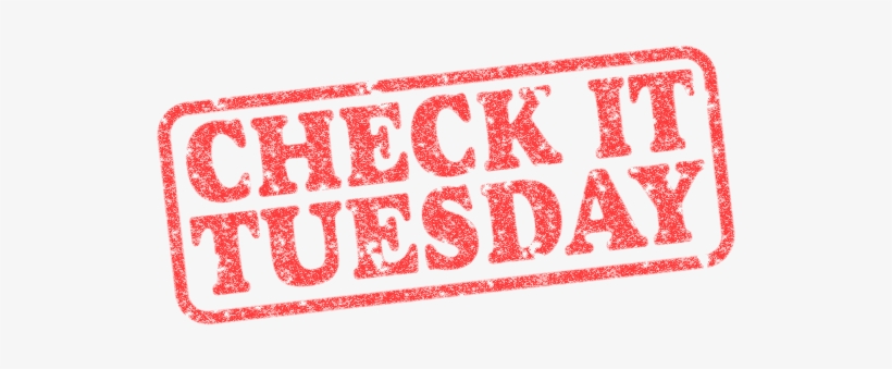 Check In Tuesday, transparent png #2816929