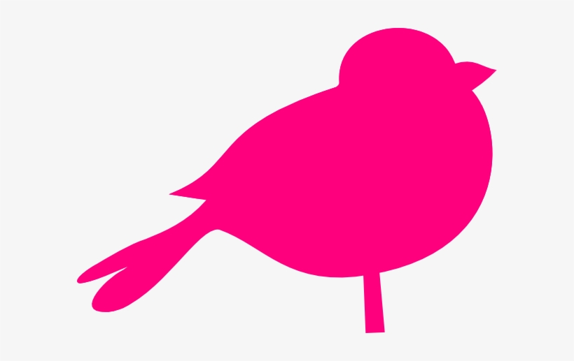 Pink Sparrow Svg Clip Arts 600 X 437 Px, transparent png #2816956