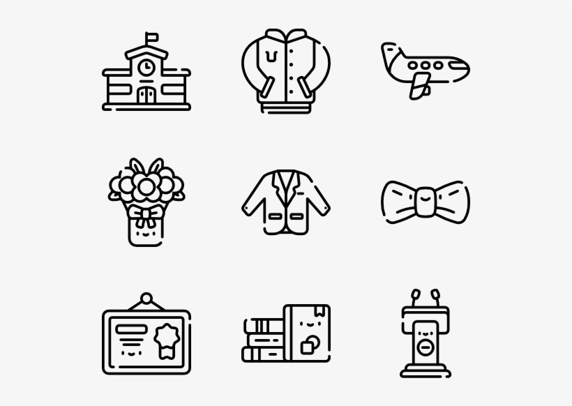 Graduation - Event Icons, transparent png #2817737