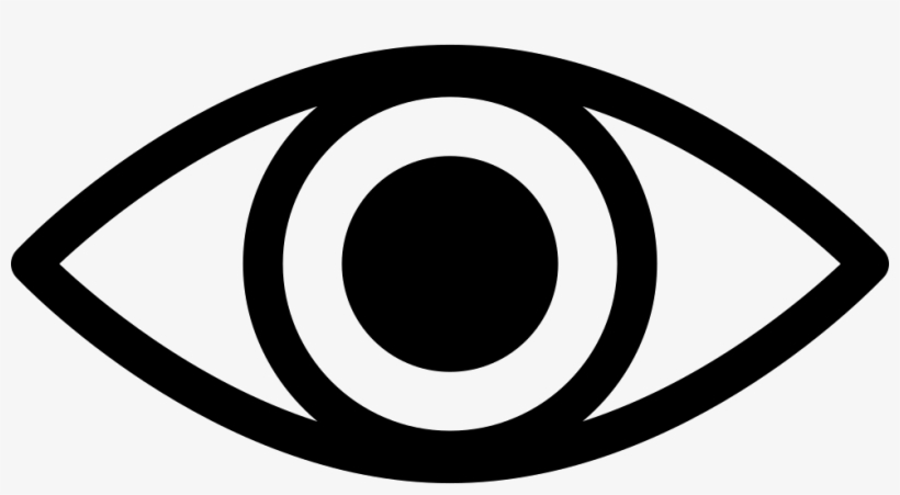 Eye Variant With Enlarged Pupil Comments - Eye Minimalist, transparent png #2817965