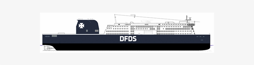 Has Signed A Contract With Chinese Guangzhou Shipyard - New Ships Dfds, transparent png #2818025