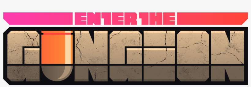 Enter The Gungeon Logo, transparent png #2818157