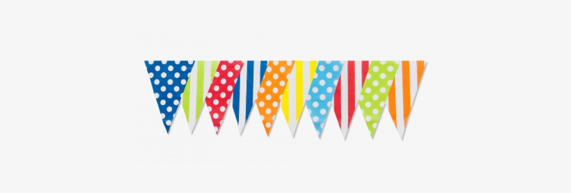 Flag Banners 12 Pieces - Banner De Colores Png, transparent png #2818187