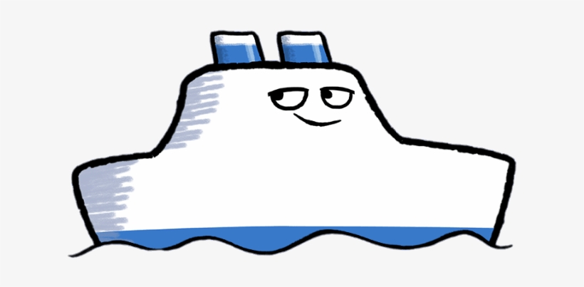 Bryan The Ferry Looking Sidewards - Toot The Tiny Tugboat, transparent png #2818273