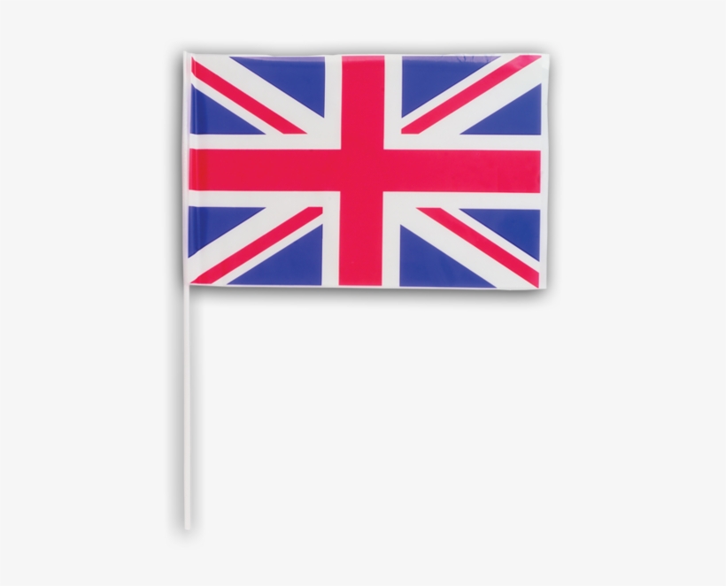 Handheld Waving Union Jack Plastic Flag - Union Jack Flag Transparent, transparent png #2818374