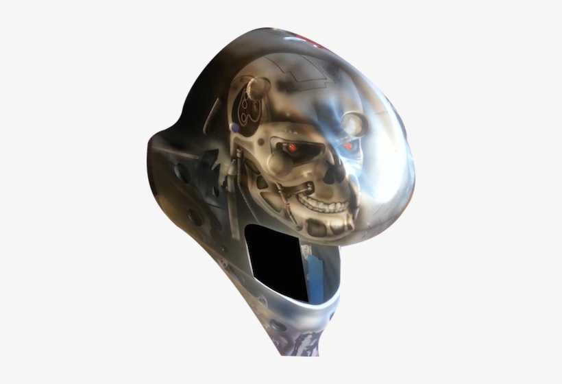 Click To Enlarge Image Terminatorrighttoplarge - Skull, transparent png #2818569