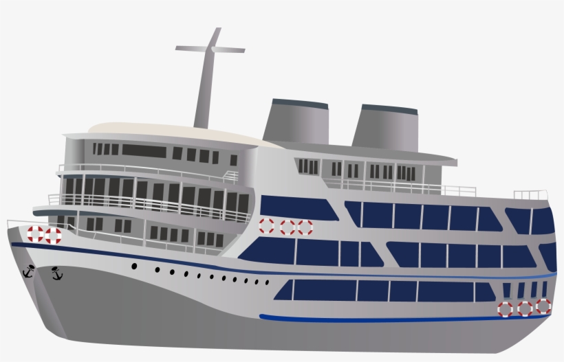 Navy Ships Clipart Ferry Boat - Kinds Of Transportation, transparent png #2818604