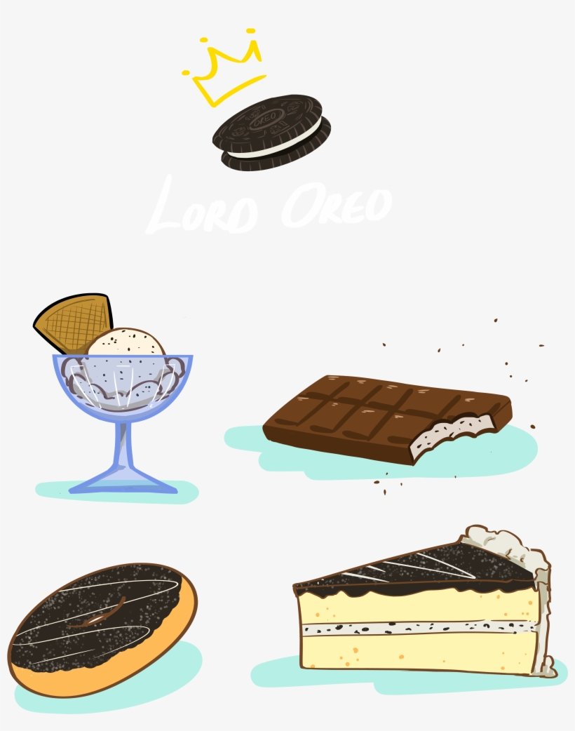 But Eating Just The Oreo Cookie And Drinking Milk Is, transparent png #2818630