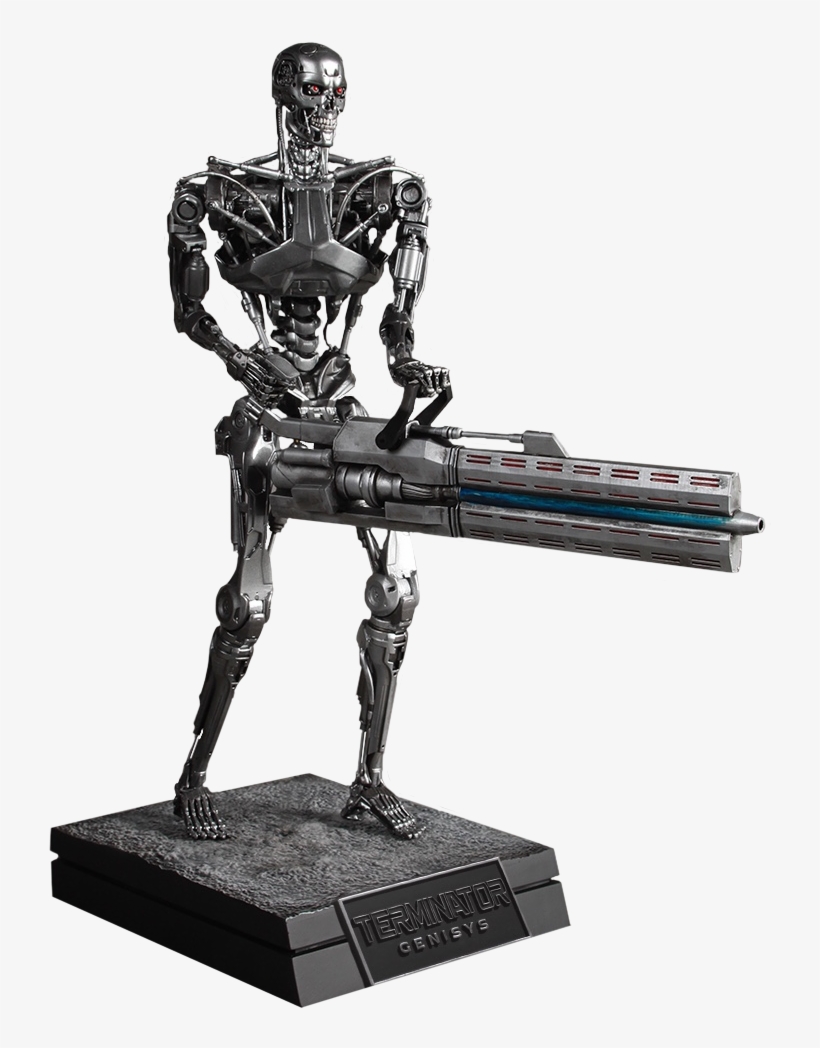 Endoskeleton 1/4 Scale Statue - Terminator Statue, transparent png #2818633