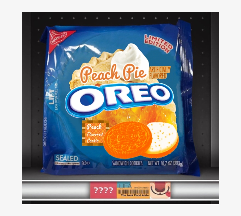 These Are Peach Pie Oreo Cookies Found By - Wine And Cheese Oreo, transparent png #2818657