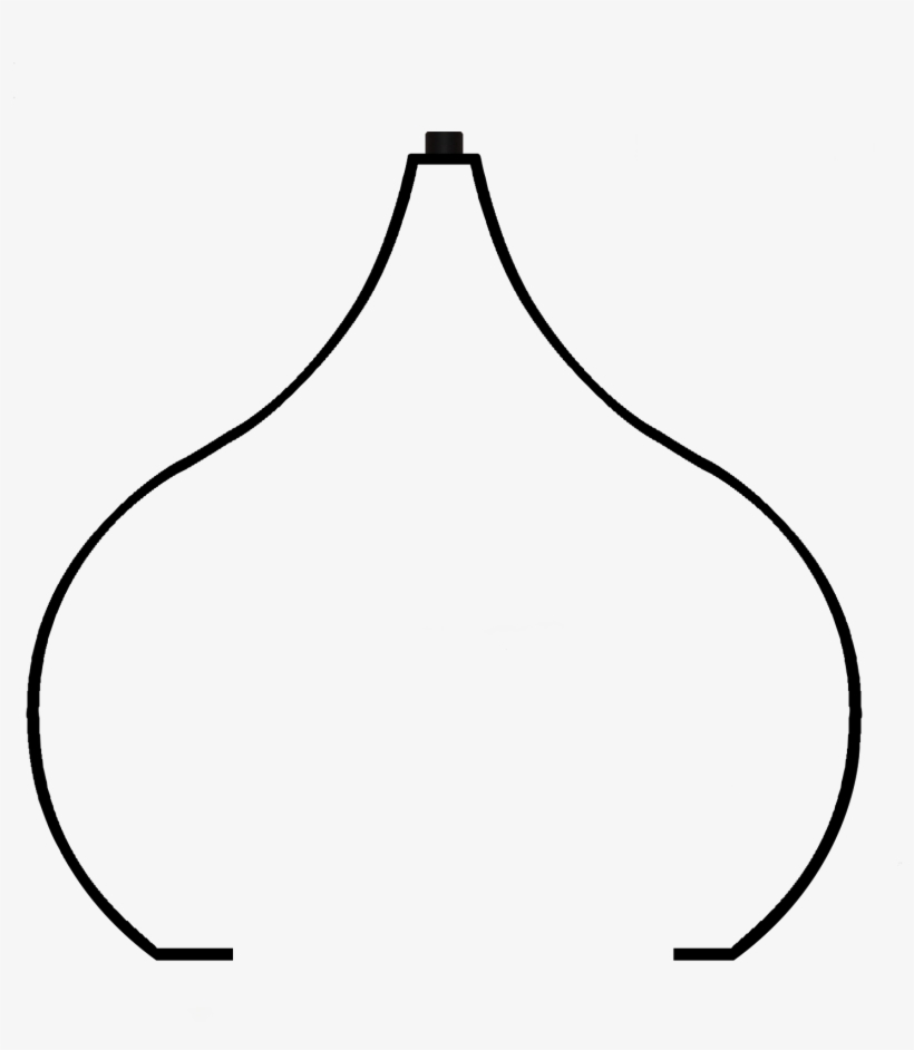 The Gooseneck Plate Bracket Removed All Scroll Work - Line Art, transparent png #2820108