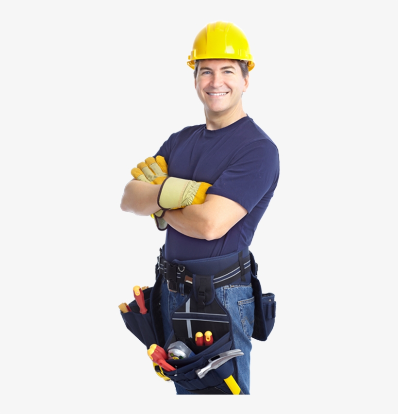 Pro Restoration Company Service Technician - Happy Contractor, transparent png #2820386