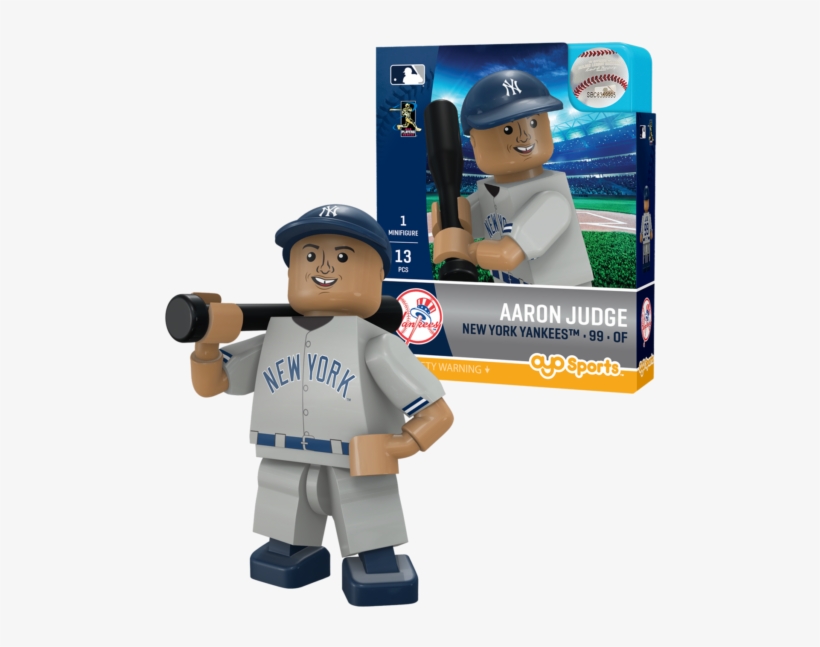 Aaron Judge Away Road Gray New York Yankees Oyo Mlb - Chicago Cubs 2016 World Series Champions Kris Bryant, transparent png #2820883