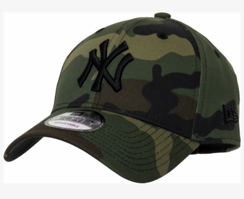 New Era 9forty Curved Cap Ny New York Yankees - Ny Camouflage Cap, transparent png #2820935