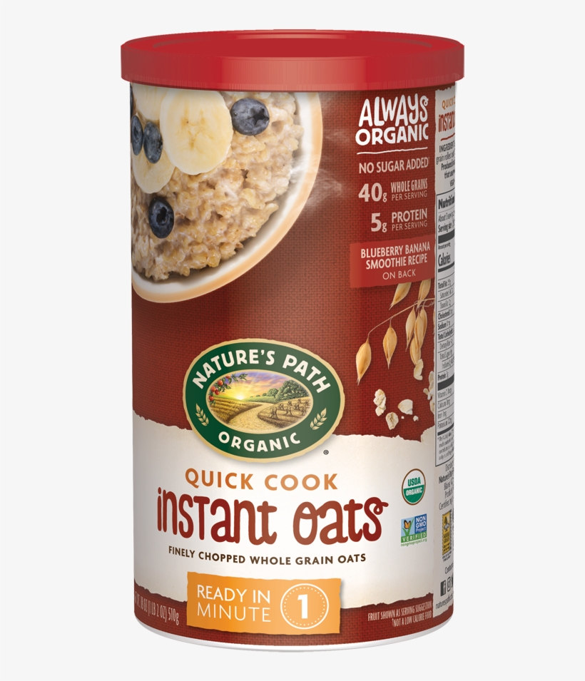 Nature's Path Organic - Hot Oatmeal Summer Berries, transparent png #2821076