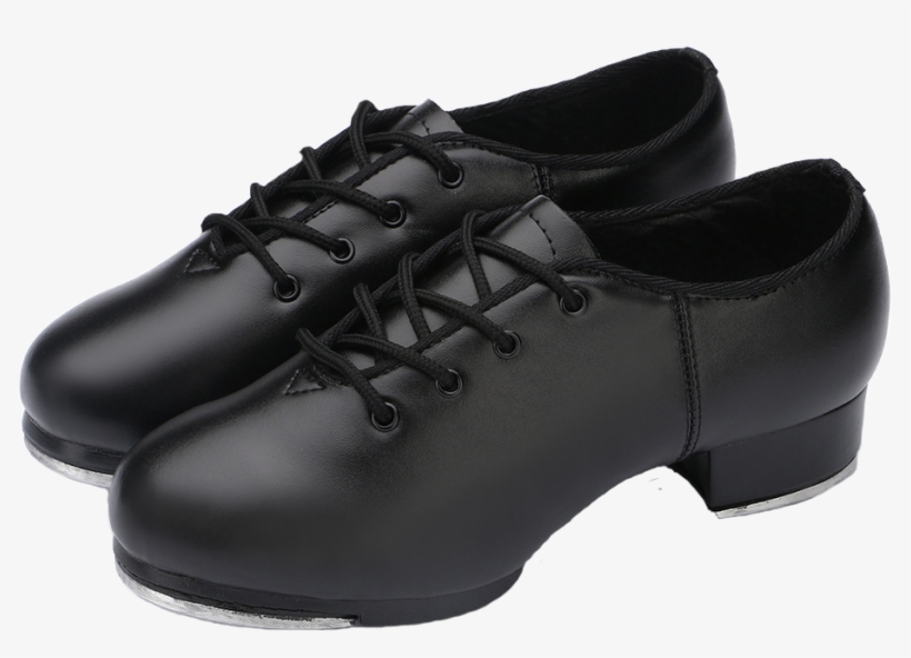 Tap Shoes Leather Women Men And Women Children Tap - Shoe, transparent png #2821099