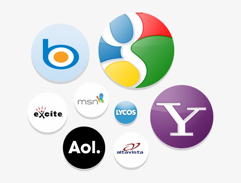Submit Your Site To A Huge Network Of Search Engines - Search Engines, transparent png #2821297