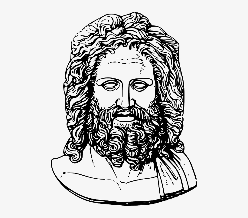 Zeus Head, transparent png #2821974