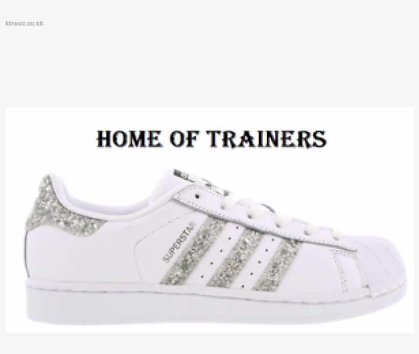 Reduction Womens Trainers Adidas Superstar Glitter - Adidas Superstar  Glitter Argento - Free Transparent PNG Download - PNGkey