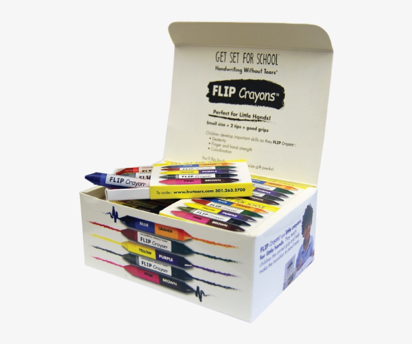 Flip Crayons® Gift Set - Handwriting Without Tears Flip Crayons, transparent png #2822700