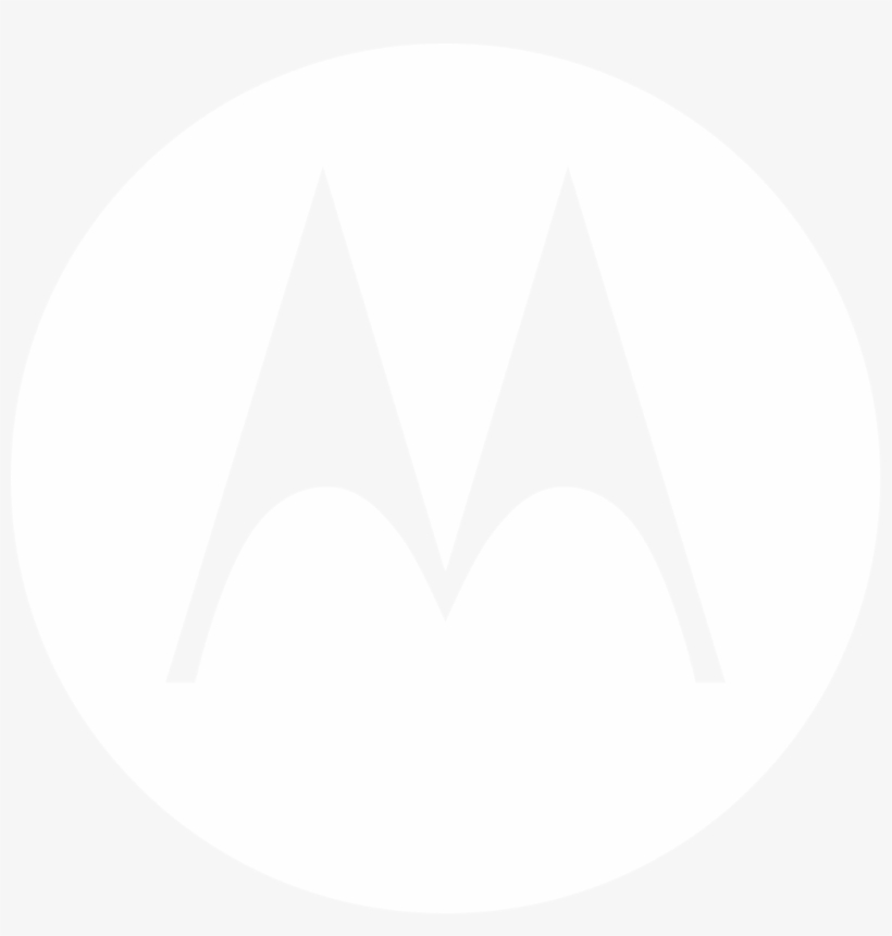 Motorola Motorola Gm350 Md334 - Motorola Logo White Png, transparent png #2822702