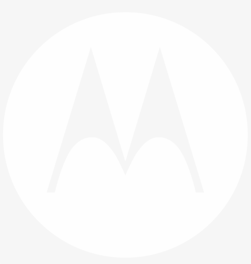 Motorola Motorola Gm350 Md334 - Motorola Logo White Png, transparent png #2822702