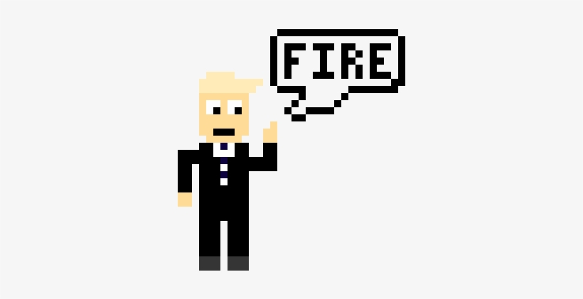 Donald Trump Sprite - Donald Trump Transparent Pixel, transparent png #2822820