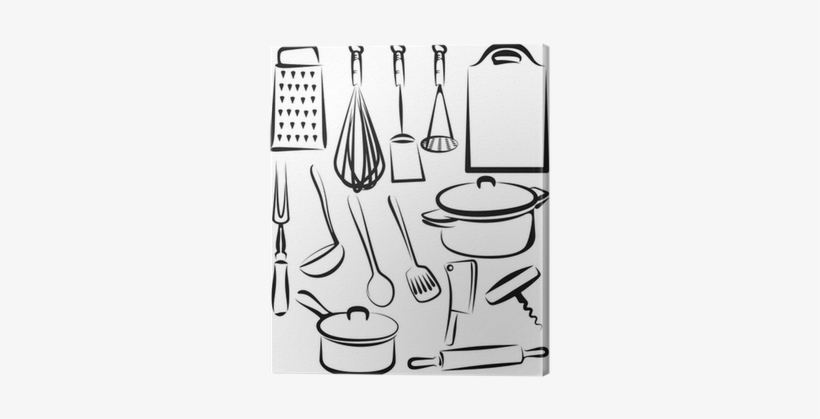 Pots And Pan Drawings, transparent png #2822970