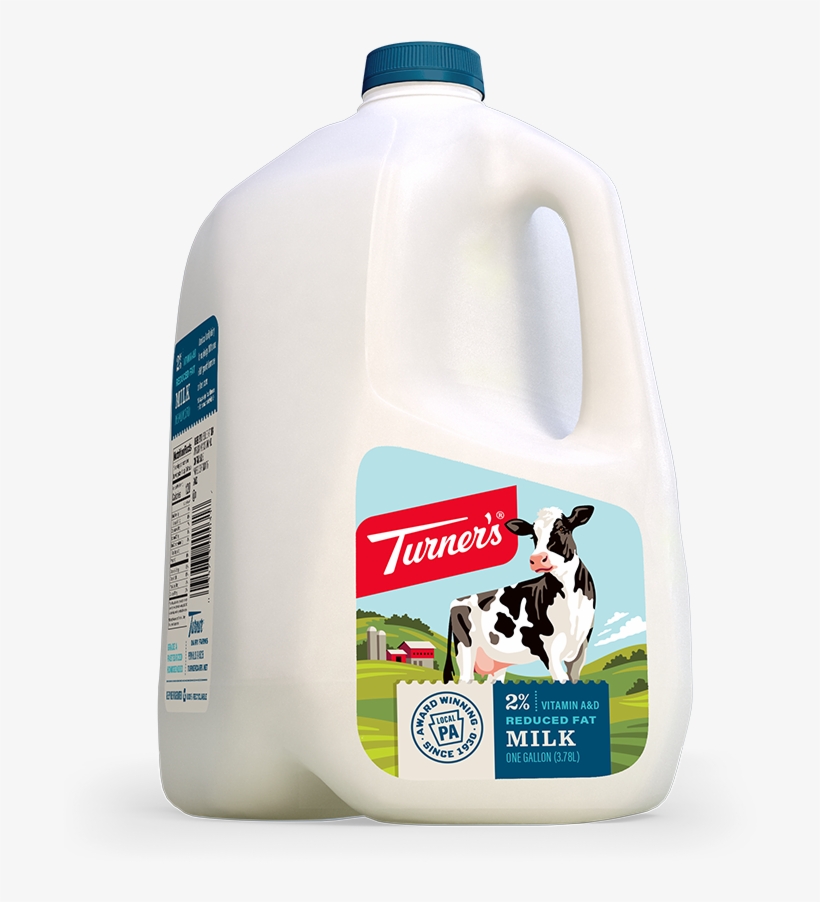 Turners 2% Gallon, transparent png #2823250