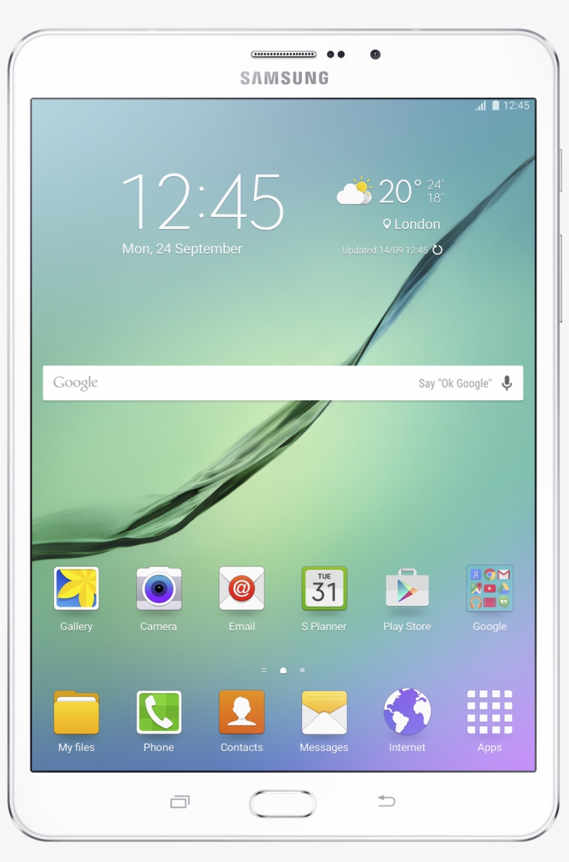 Samsung Galaxy Tab S2 - Wi-fi - 32 Gb - White - 8", transparent png #2823279