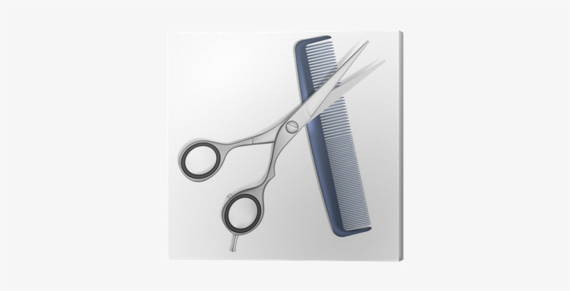 Tijeras Y Peine Para Logo, transparent png #2823654