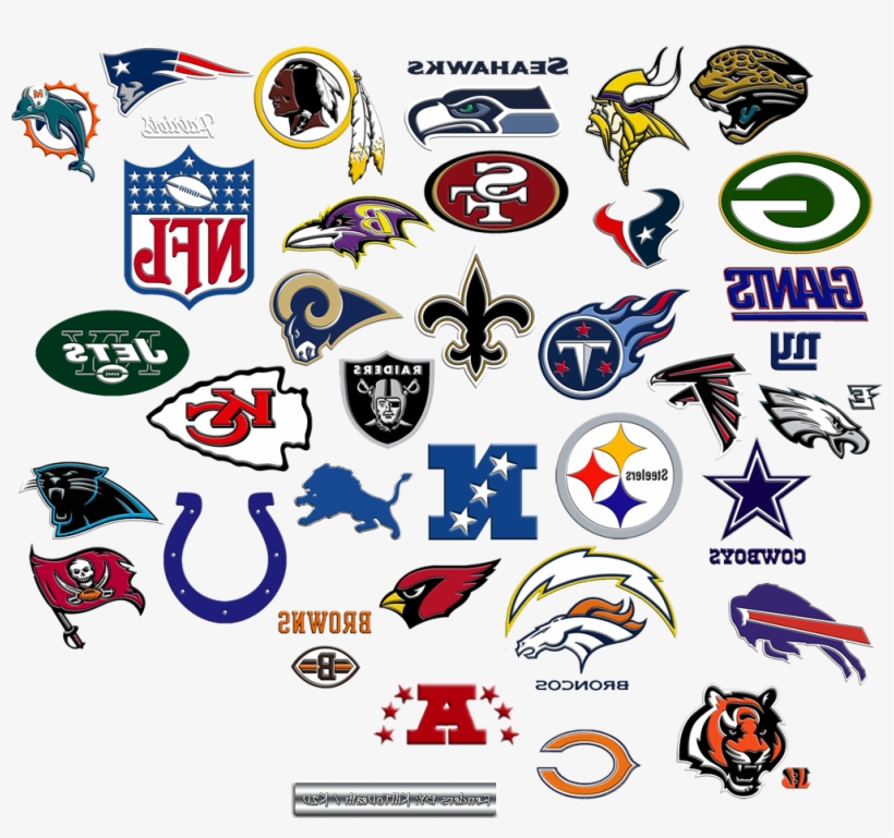 Nfl Team Logos Clip Art 76 Teams Cliparts - Clip Art, transparent png #2823685