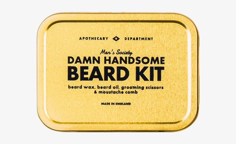 Beard Grooming Kit - Men's Society - Beard Grooming Kit, transparent png #2823970
