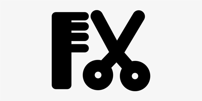 Scissor And Comb Vector - Hairdresser, transparent png #2823995