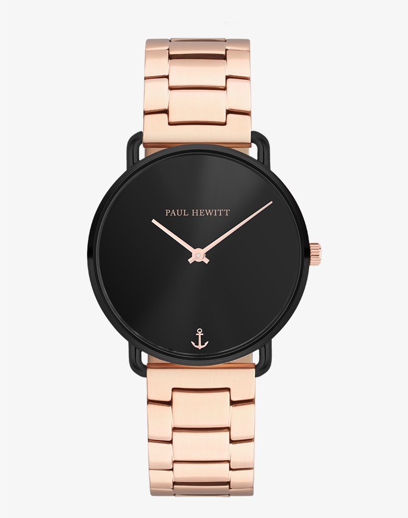 Watch Miss Ocean Line Black Sunray Metal Strap Ip Rose - Ph Mb Bs 4s, transparent png #2824249