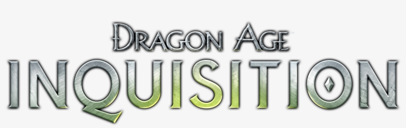 Dragon Age Inquisition Logo - Dragon Age Inquisition Title, transparent png #2824381