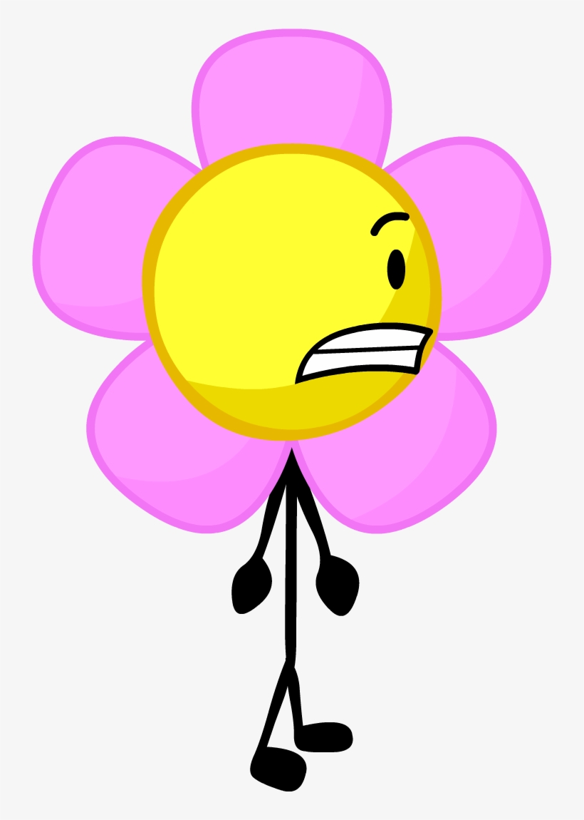 Flower Suprised - Png - Happy Battle For Dream Island Flower, transparent png #2824753
