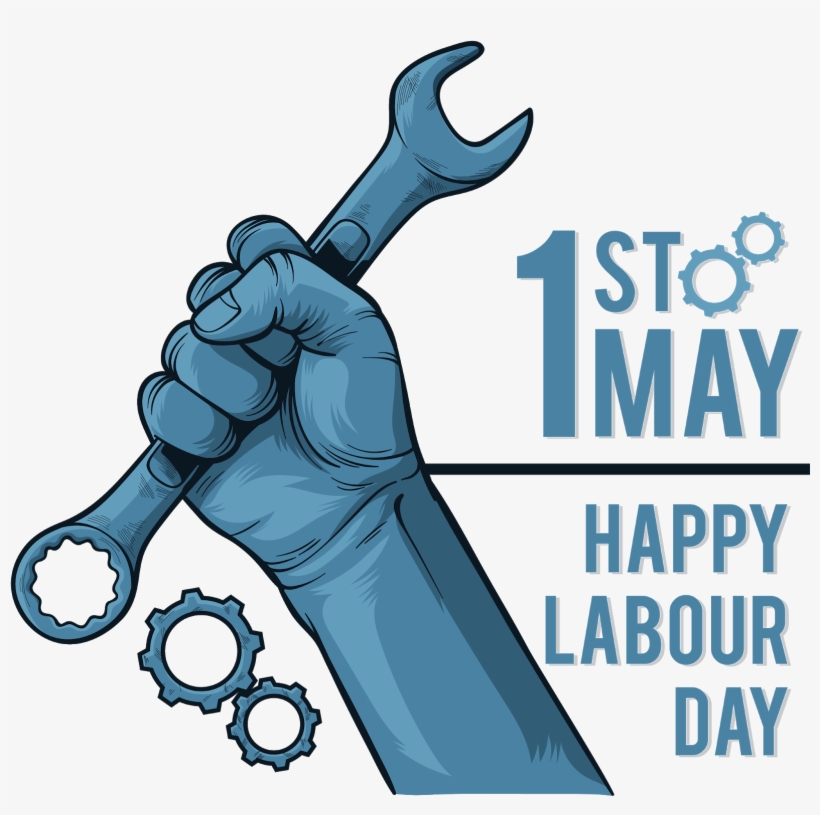 1st May Happy Labor Day - International Workers' Day, transparent png #2824846